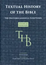 Omslag van Textual History of the Bible Vol. 2A