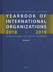 Omslag van Yearbook of International Organizations 2018-2019