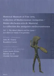 Omslag van Montreal Museum of Fine Arts, Collection of Mediterranean Antiquities, Vol. 3, The Metal Objects and the Gems