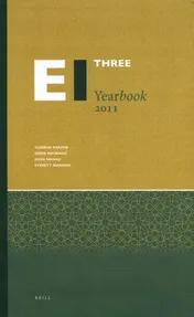 Omslag van Encyclopaedia of Islam Three Yearbook 2011