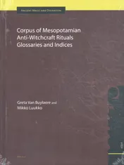 Omslag van Corpus of Mesopotamian Anti-Witchcraft Rituals Glossaries and Indices