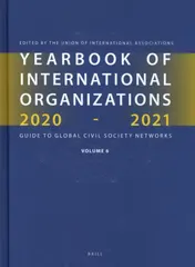 Omslag van Yearbook of International Organizations 2020-2021, Volume 6