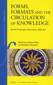 Omslag van Forms, Formats and the Circulation of Knowledge