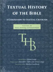 Omslag van Textual History of the Bible Vol. 3D