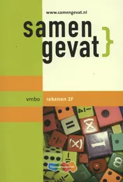 Omslag van Vmbo rekenen 2F