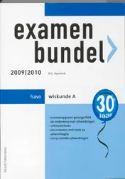 Omslag van 2009/2010 Havo Wiskunde A