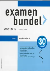 Omslag van 2009/2010 Havo Wiskunde B