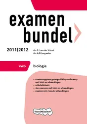 Omslag van Biologie vwo 2011/2012