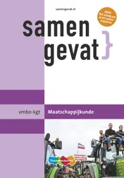 Omslag van Samengevat vmbo-kgt Maatschappijkunde