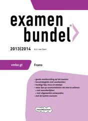 Omslag van 2013/2014 vmbo-gt Frans