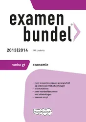 Omslag van 2013/2014 vmbo-gt Economie