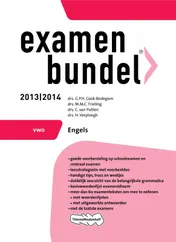 Omslag van 2013/2014 Vwo Engels