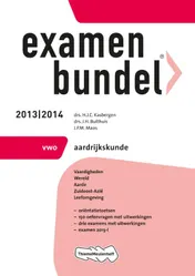Omslag van 2013/2014 vwo Aardrijkskunde