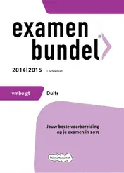 Omslag van 2014/2015 vmbo gt