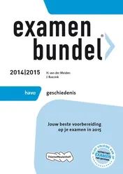 Omslag van 2014-2015 havo geschiedenis 2014/2015