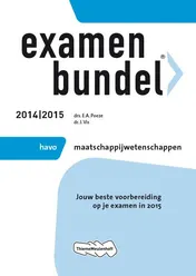 Omslag van Havo 2014/2015