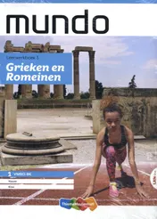 Omslag van Mundo LRN-line online + boek 1 vmbo bk thema 3: Grieken en Romeinen
