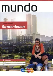 Omslag van Mundo LRN-line online + boek 2 vmbo bk thema 8: Samenleven