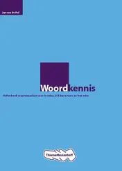 Omslag van Woordkennis