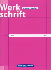 Omslag van Woordenschat