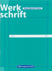 Omslag van Begrijpend lezen