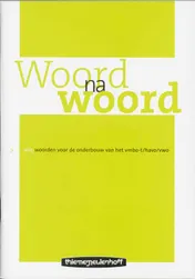 Omslag van Woord na woord