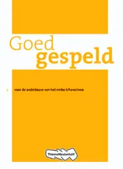 Omslag van Goed gespeld