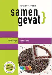 Omslag van Samengevat vmbo-kgt Economie