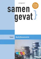 Omslag van havo Bedrijfseconomie