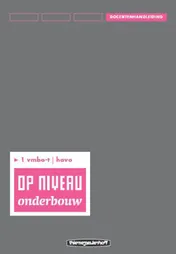 Omslag van Docentenhandleiding/Lineair
