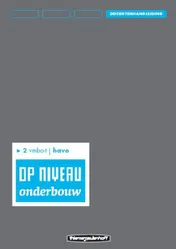 Omslag van Docentenhandleiding/lineair