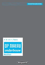 Omslag van Docentenhandleiding/Modulair