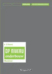 Omslag van Docentenhandleiding/modulair