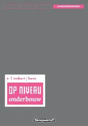 Omslag van Uitwerkingen/Lineair