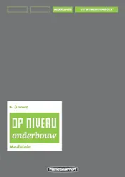 Omslag van Uitwerkingenboek/modulair