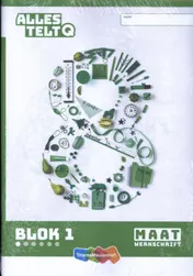 Omslag van Alles telt Q Leerwerkschriften maat blok 1 t/m 3 groep 8