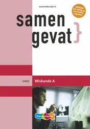 Omslag van vwo Wiskunde A