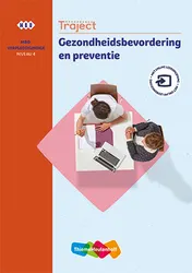 Omslag van Traject Zorg Gezondheidsbevordering en preventie niveau 4 boek en online 1 jaar (KD 2020)