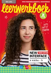Omslag van New Interface 4 vmbo-b Totaallicentie & Leerwerkboek A/B Red label