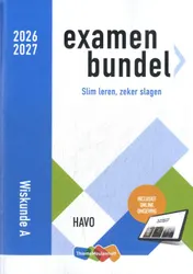 Omslag van havo Wiskunde A 2026/2027