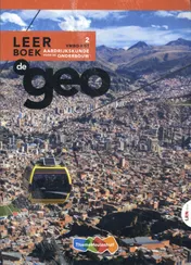 Omslag van De Geo LRN-line online + boek 2 vmbo-kgt