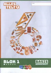 Omslag van Alles telt Q Basiswerkschrift blok 1 t/m 6 groep 6