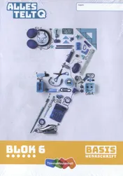 Omslag van Alles telt Q Basiswerkschrift blok 1 t/m 6 groep 7