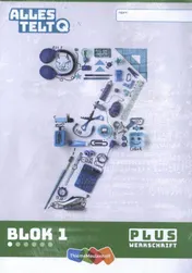 Omslag van Alles telt Q Pluswerkschrift blok 1 t/m 6 groep 7