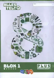 Omslag van Alles telt Q Pluswerkschrift blok 1 t/m 6 groep 8