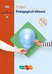 Omslag van Traject Combipakket Pedagogisch klimaat PW niveau 3/4 boek en totaallicentie 1 jaar