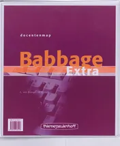 Omslag van Babbage Extra Docentenhandleiding