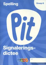 Omslag van toetsschrift