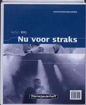Omslag van Nu voor straks NaSk 1 3b(k) Docentenhandleiding
