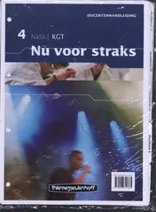 Omslag van Nu voor straks NaSk 1 4 kgt Docentenhandleiding